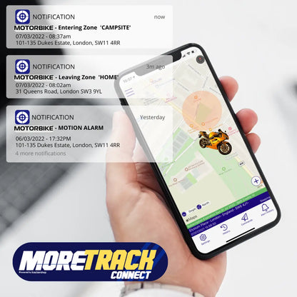 MoreTrack Motorcycle Vehicle Tracker