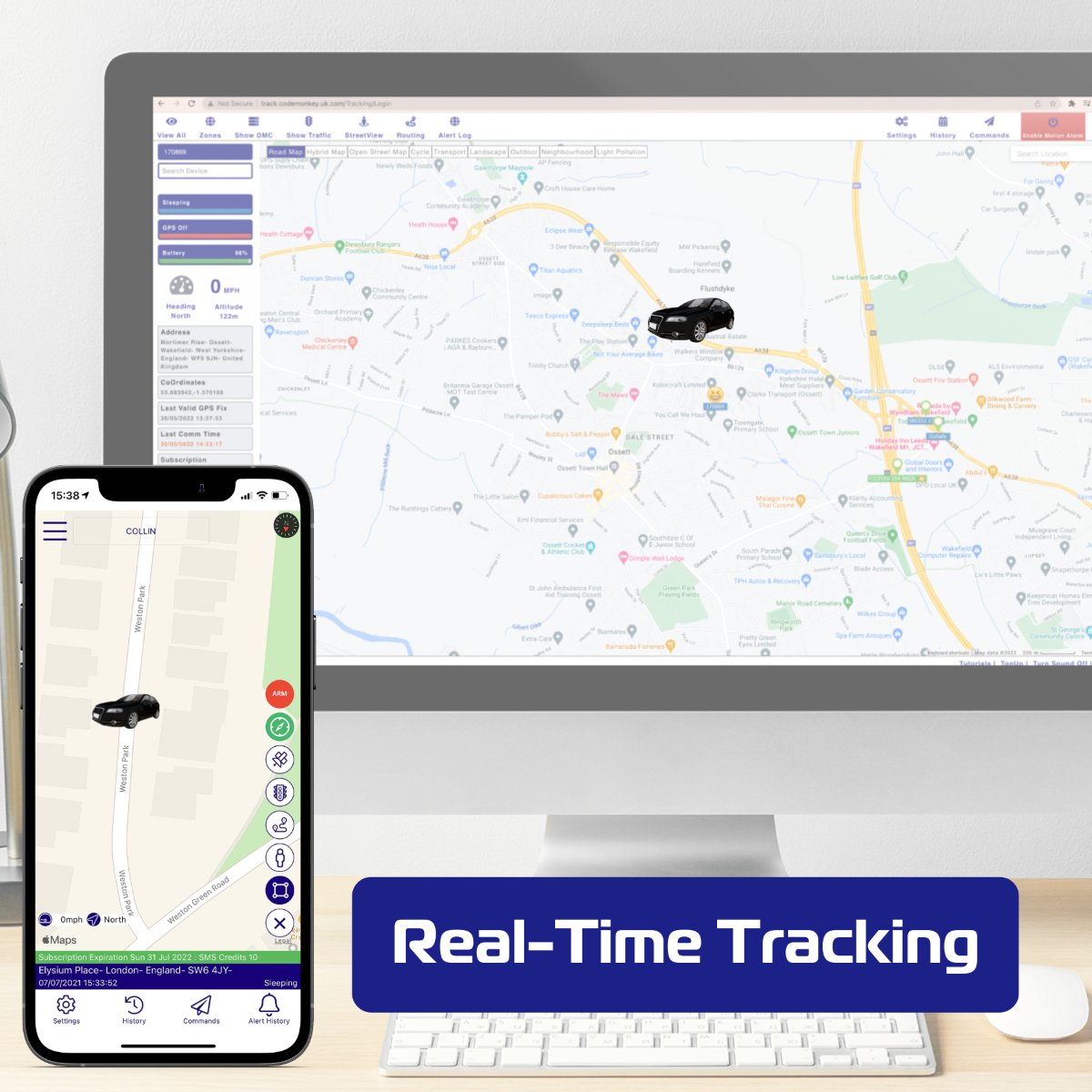 CAT 2 Immobiliser + GPS Security Tracker - Trackershop