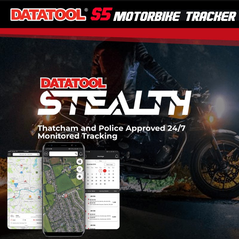 DataTool Stealth S5 Motorbike Tracker - Trackershop