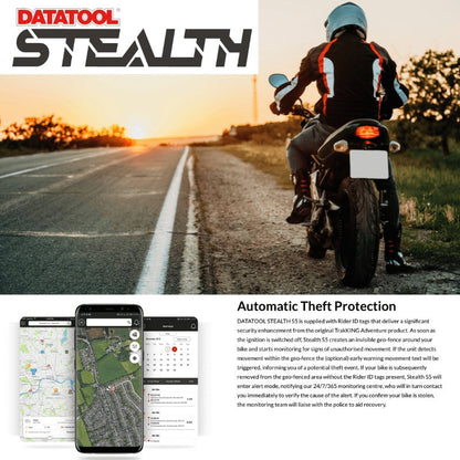 DataTool Stealth S5 Motorbike Tracker - Trackershop