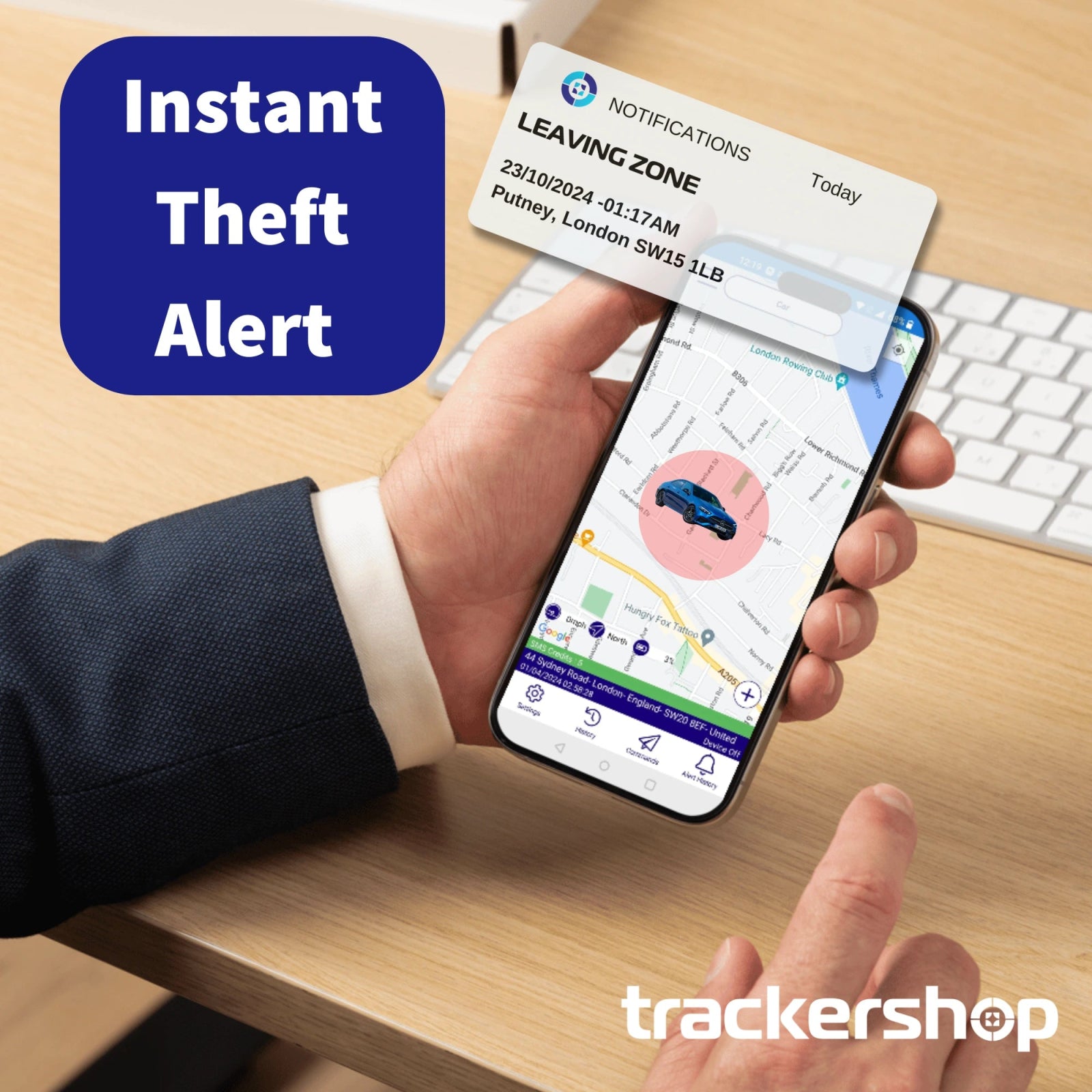 Ghost Immobiliser + GPS Security Tracker - Trackershop