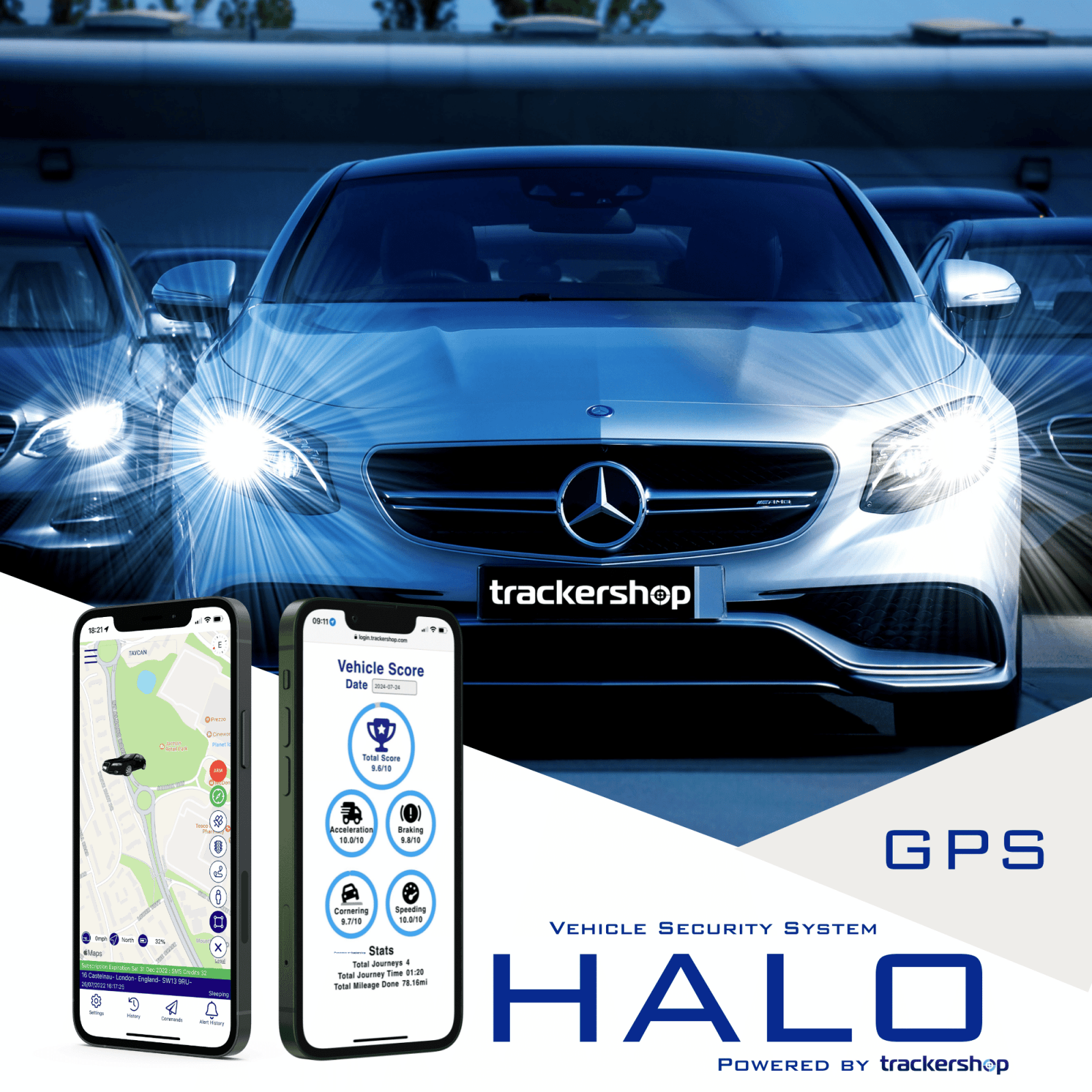 HALO Vehicle Security GPS Tracker - Trackershop