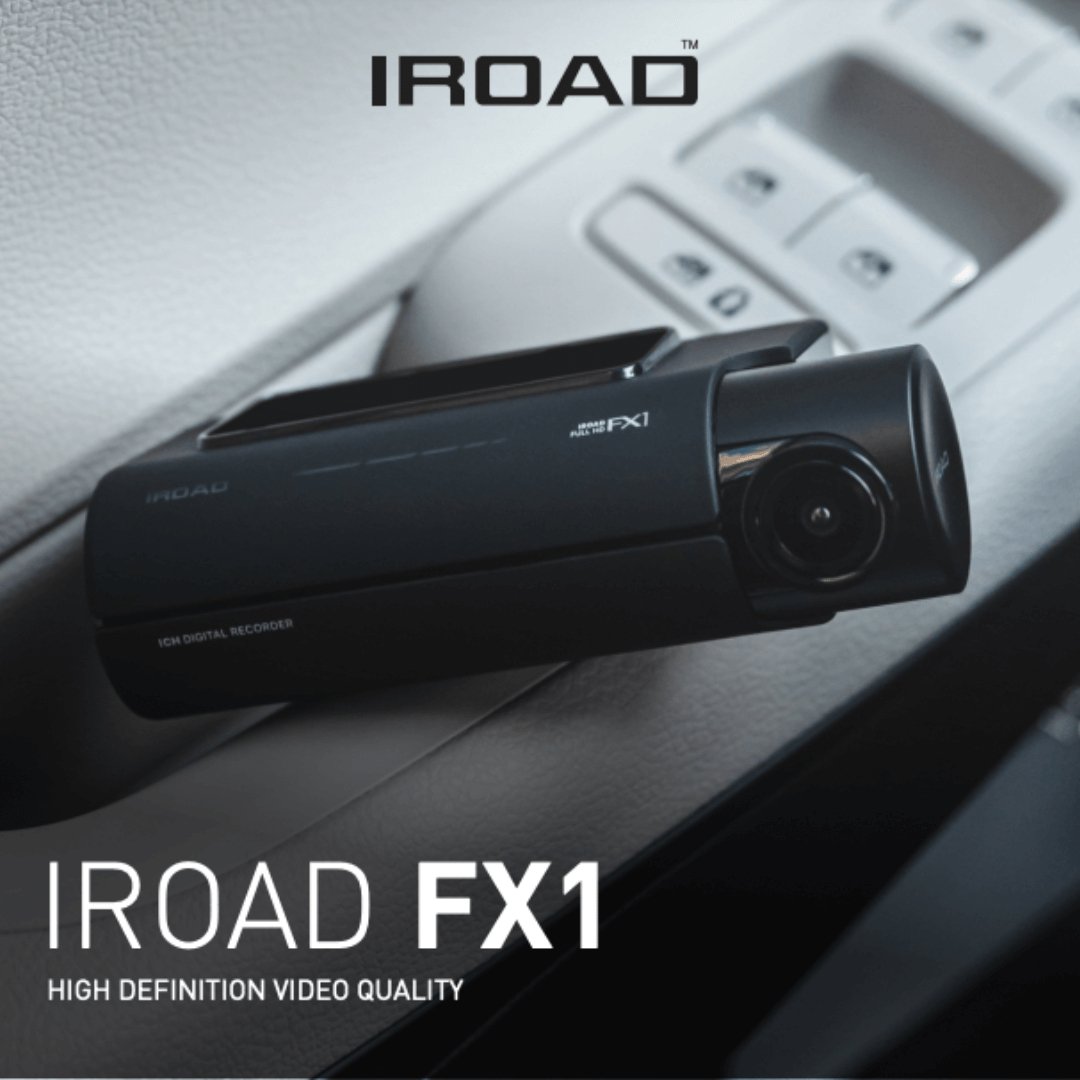 IROAD FX1 Front Facing HD Dash Cam (w/GPS and WIFI) - Trackershop