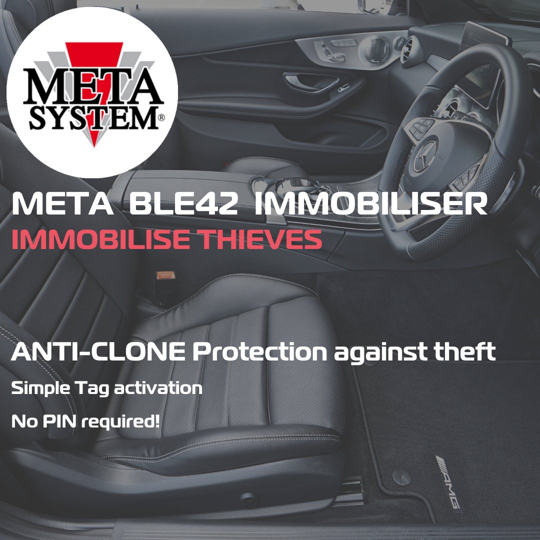 Meta BLE42 Vehicle Immobiliser - Trackershop