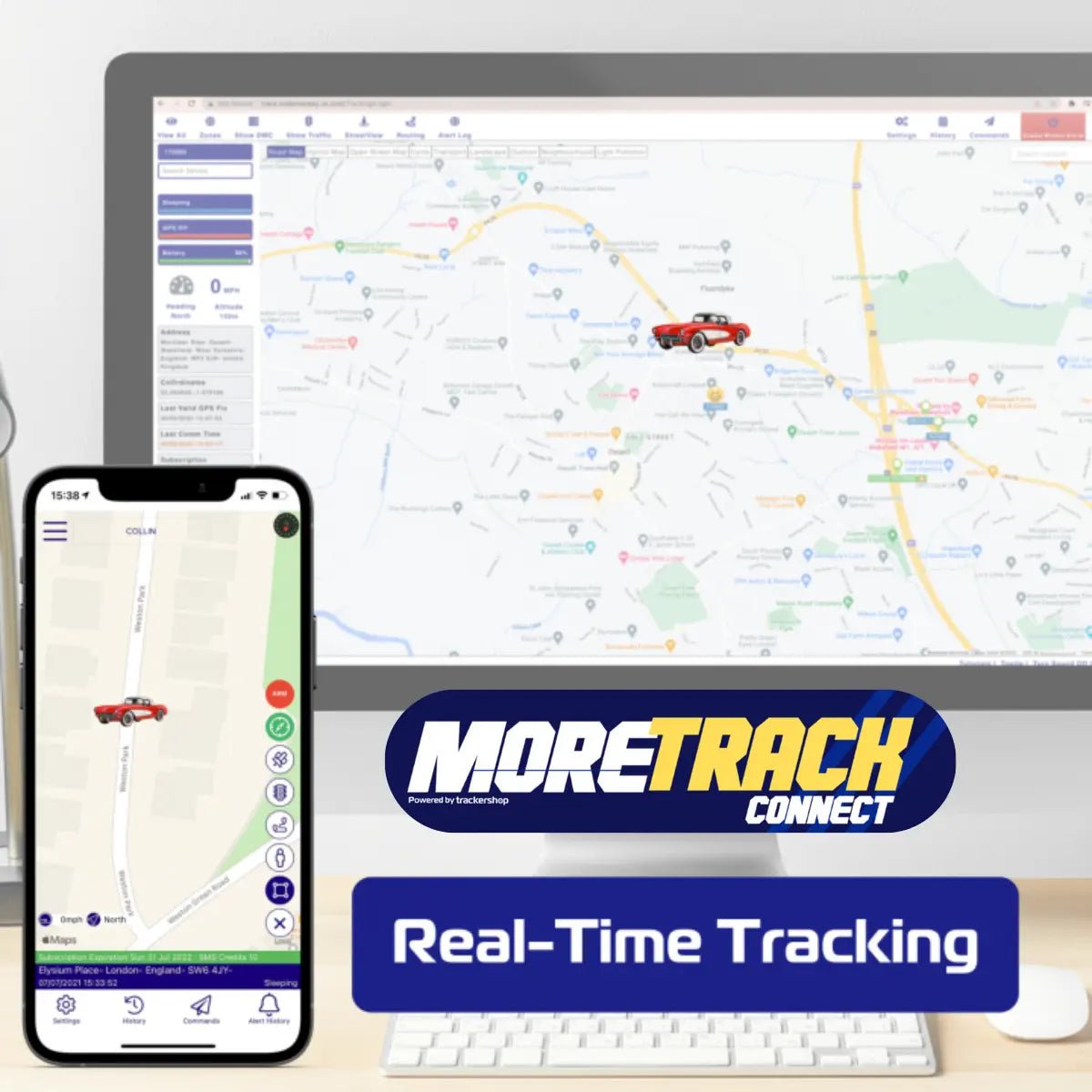 MoreTrack Classic Car Vehicle Tracker - Trackershop