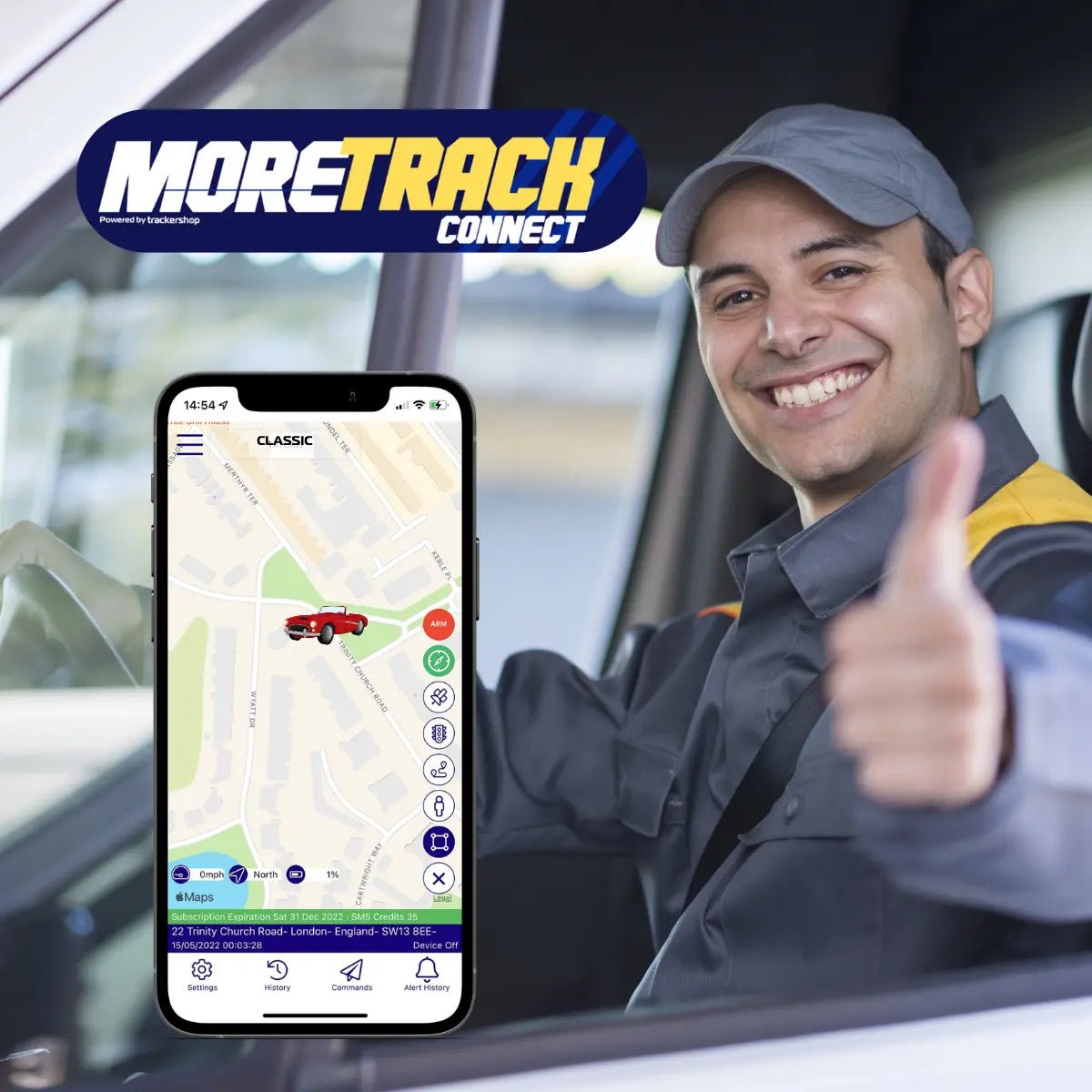 MoreTrack Classic Car Vehicle Tracker - Trackershop