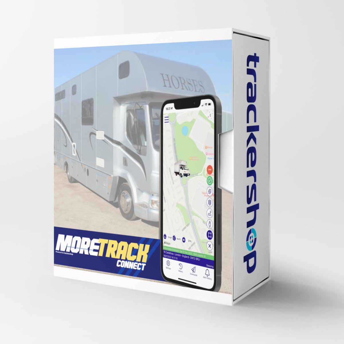 MoreTrack GPS HorseBox Vehicle Tracker - Trackershop