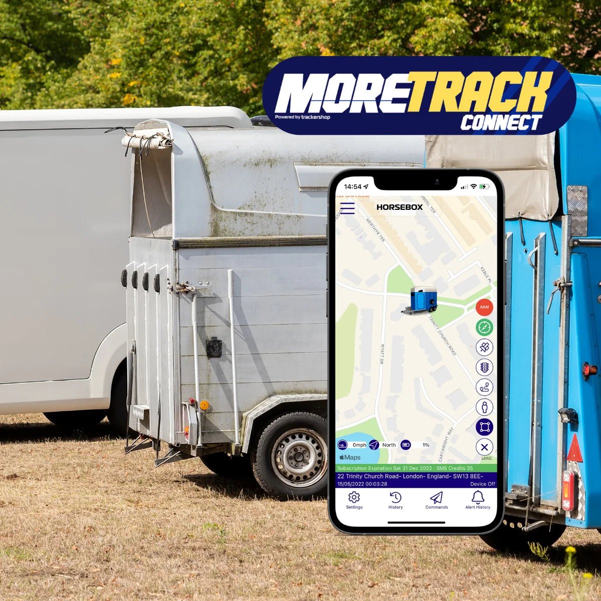 MoreTrack GPS HorseBox Vehicle Tracker - Trackershop