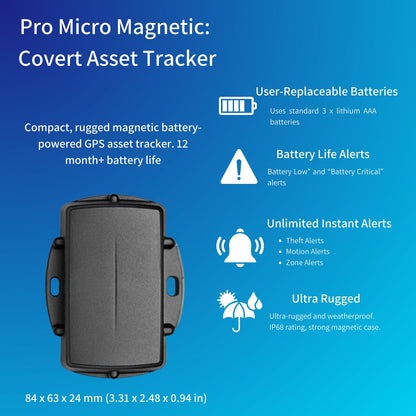 Pro Micro Magnetic: Covert Asset Tracker - Trackershop