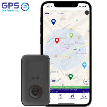 THE PRO POD 6: Small Personal GPS Tracker.