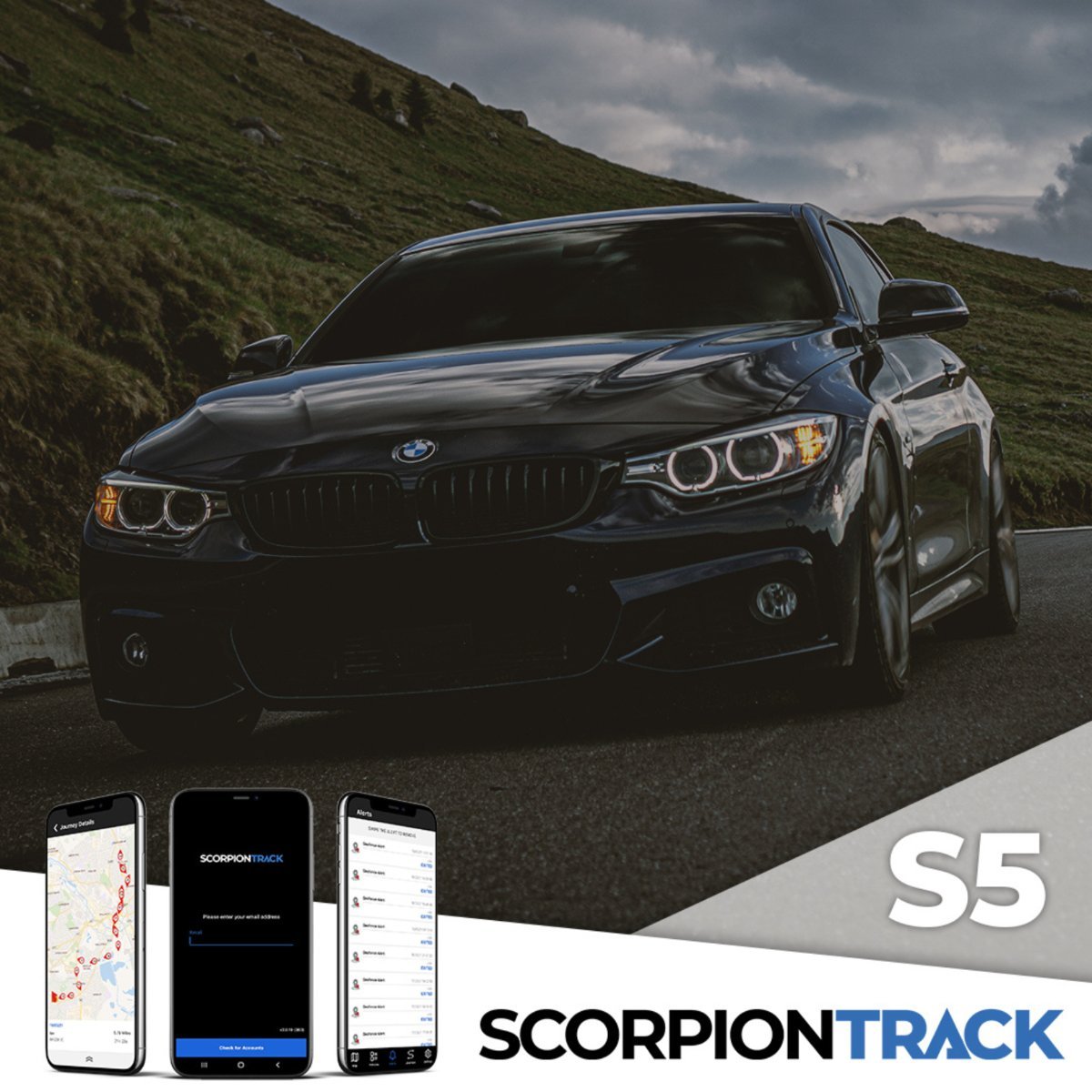 S5 Tracker & Ghost Immobiliser w/ Dash Cam - Trackershop