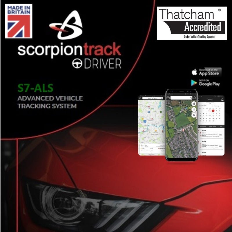 Scorpion S5 Tracker + F70 Dash Cam - Trackershop