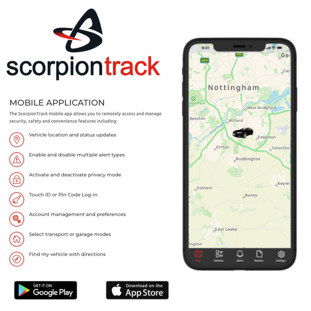 Scorpion S5 Tracker + F70 Dash Cam - Trackershop