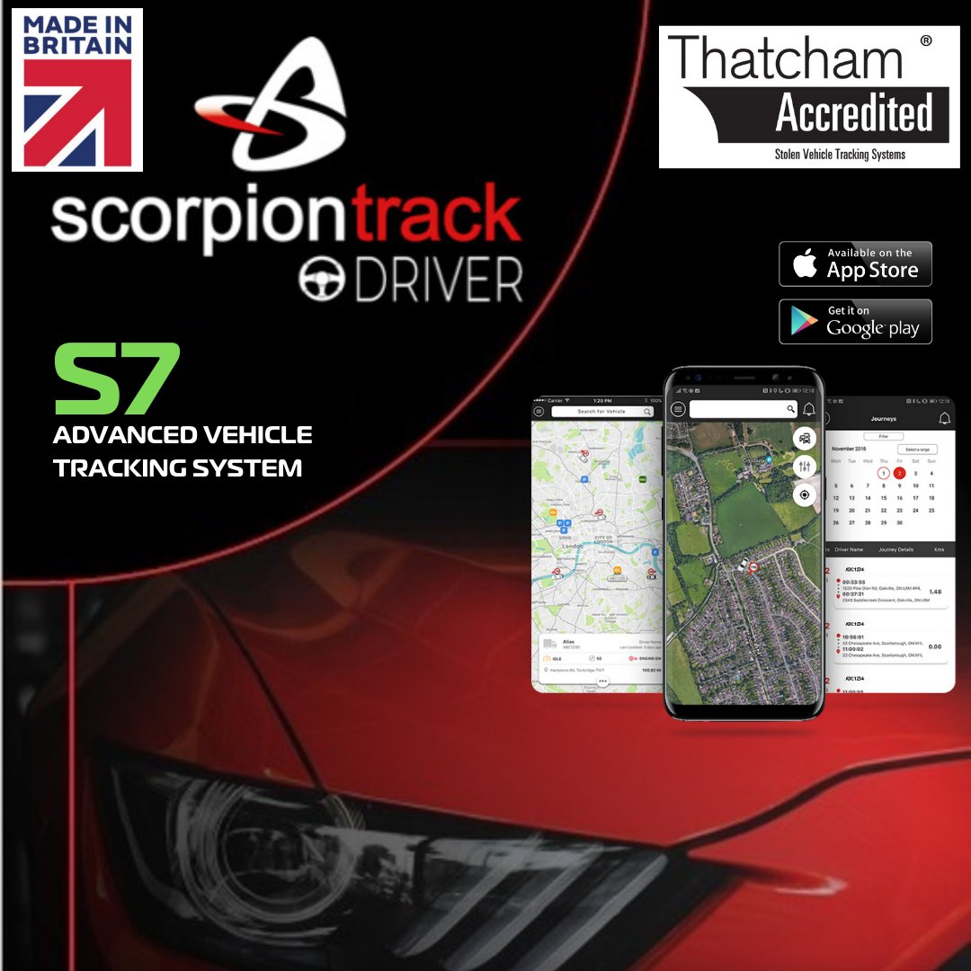 Scorpion S5 Tracker + F70 Dash Cam - Trackershop