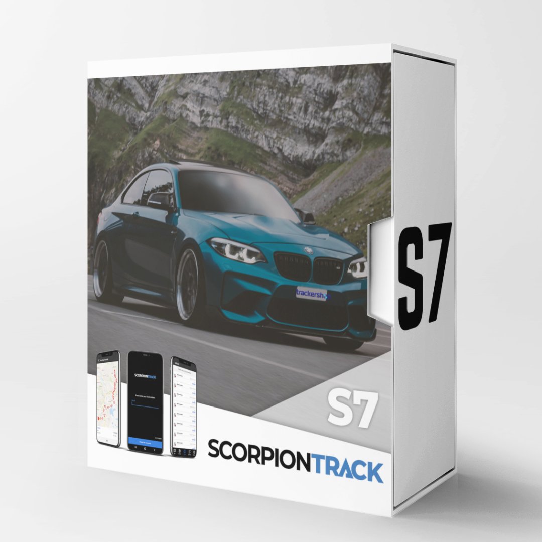 Scorpion S7 GPS Tracker + F70 Dash Cam - Trackershop