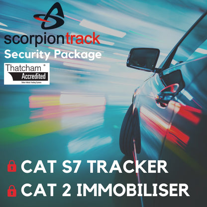 Scorpion S7 Tracker + CAT 2 Immobiliser - Trackershop