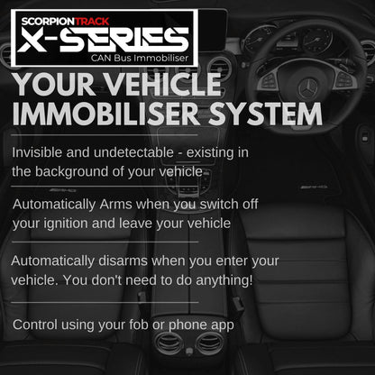 Scorpion X - Series Immobiliser - Trackershop