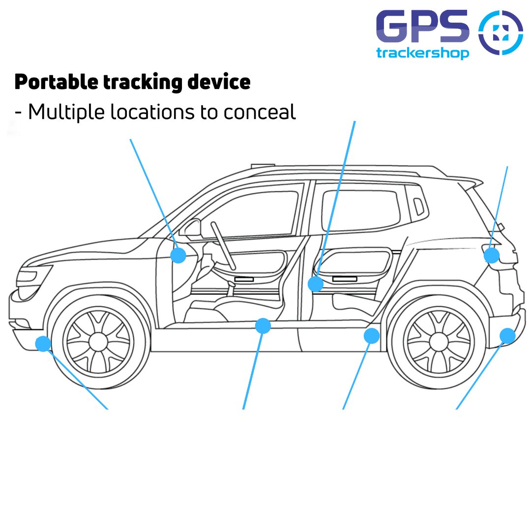 THE MICRO MAGNETIC 4: Covert Car/ Asset Tracker - Trackershop