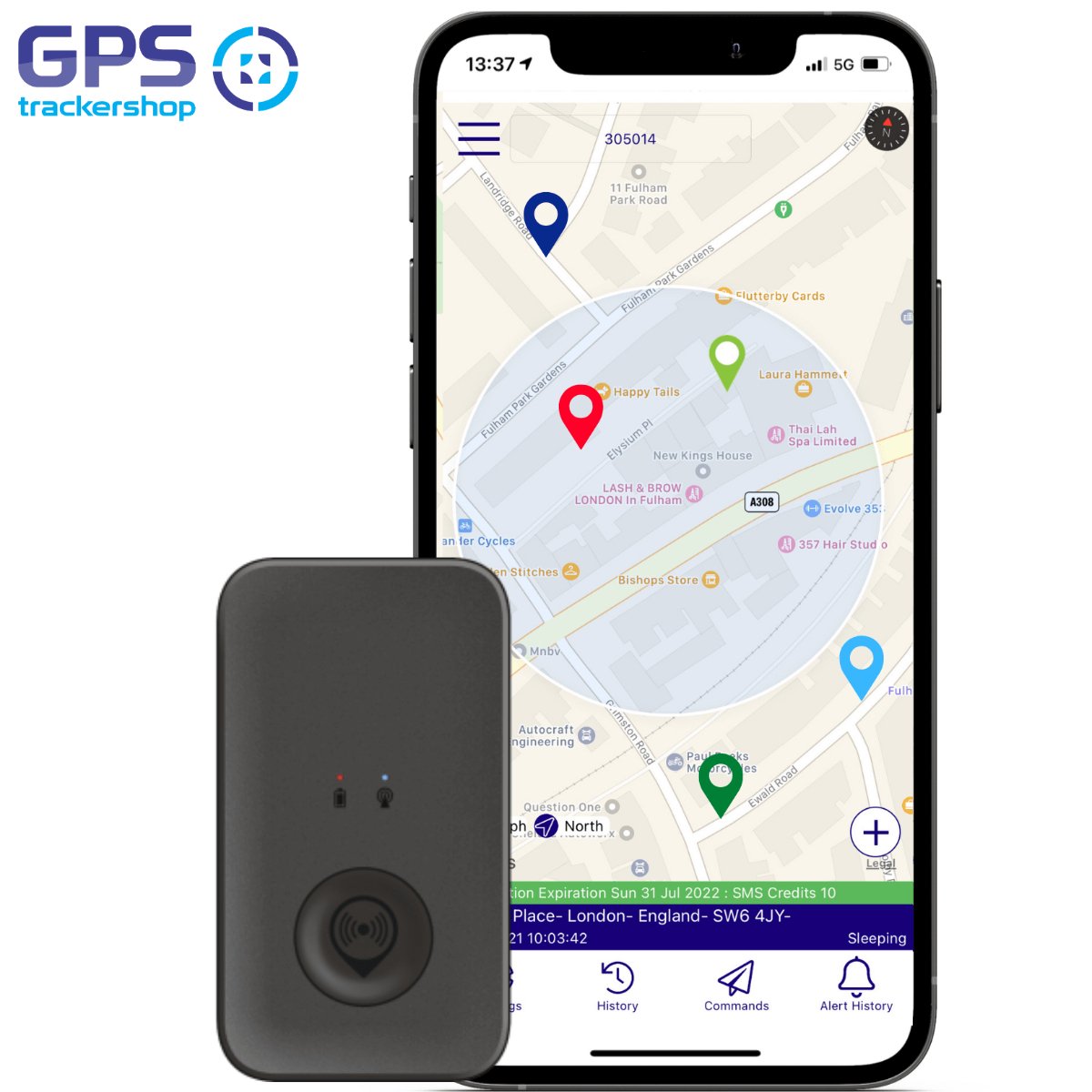 THE PRO POD 6: Small Personal GPS Tracker. - Trackershop