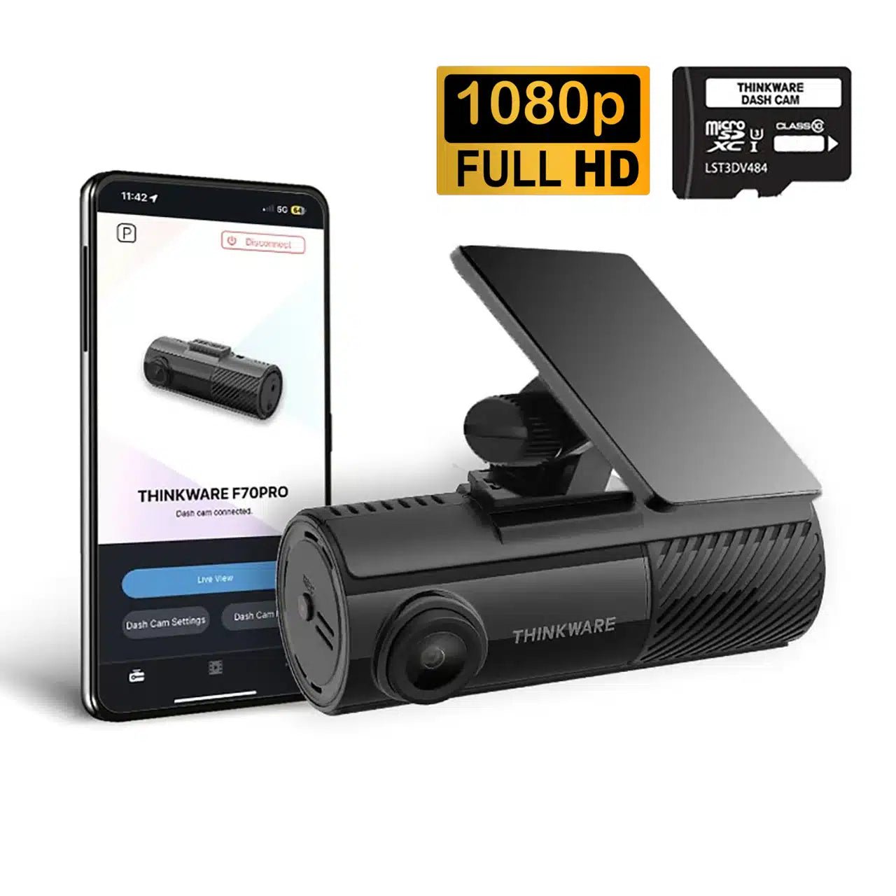 Thinkware F70 Dash cam - Front Facing - Trackershop