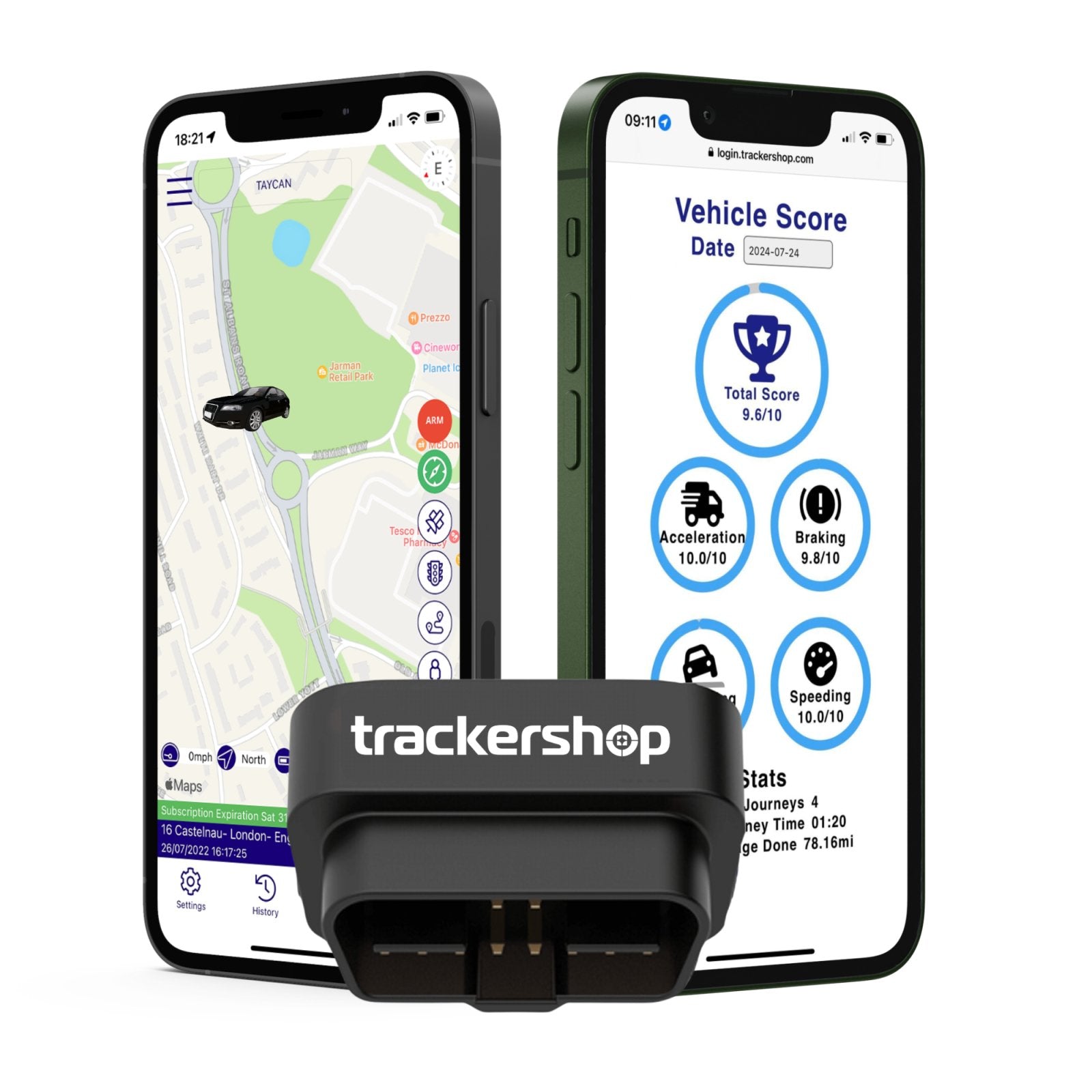 Tracking device high quality