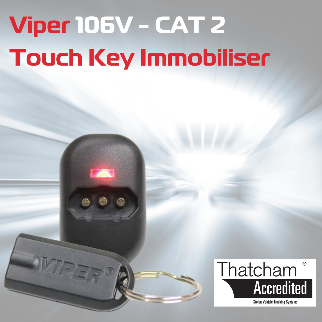 Viper 106V - Thatcham Cat 2 Touch Key Immobiliser - Trackershop