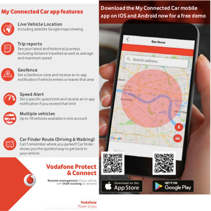 Vodafone Protect & Connect 5. CAT 5 Insurance Tracker - Trackershop