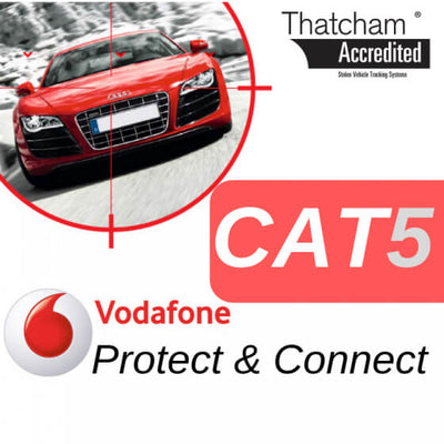 Vodafone Protect & Connect 5. CAT 5 Insurance Tracker - Trackershop